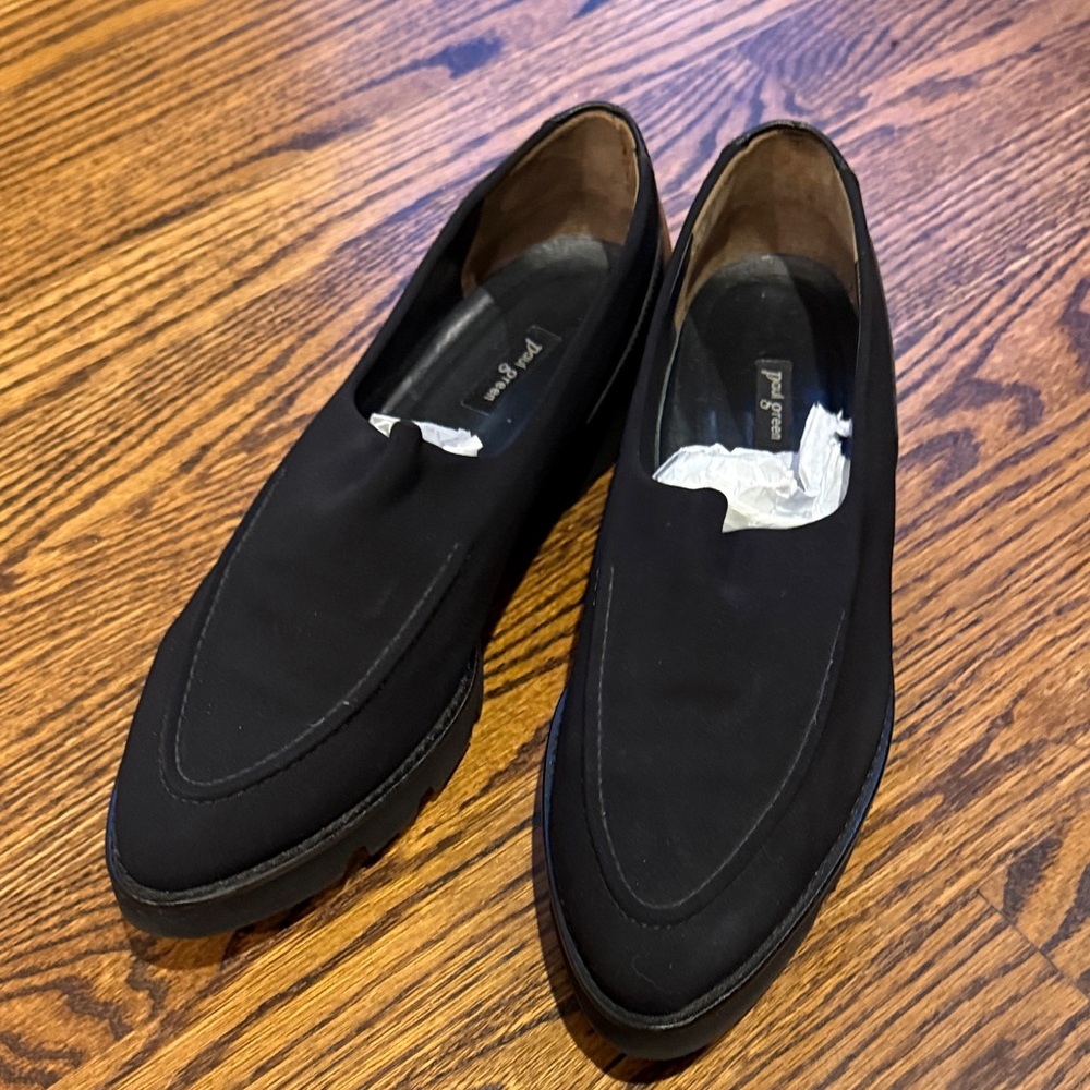 B17 Paul Green Women’s 10 Elegant Black Loafers